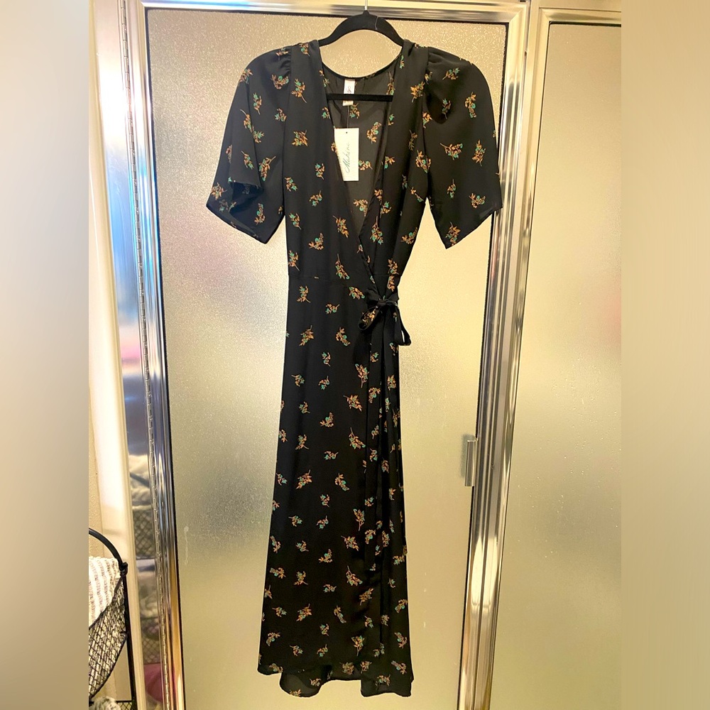 Mahina Wrap Maxi Dress